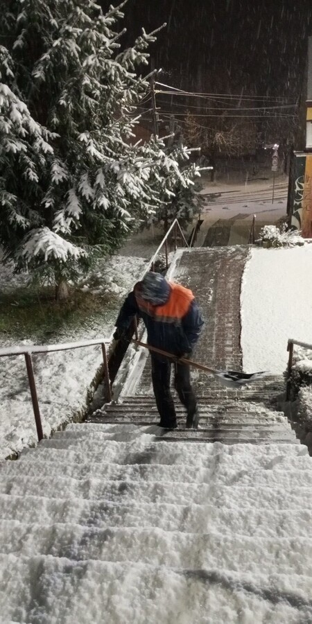 Вночі на вулицях Львова прибирало 68 одиниць техніки та понад 1 тис двірників - 5