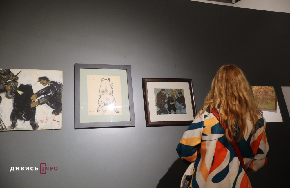 У Львові триває виставка унікальних ескізів художника-шістдесятника Віктора Зарецького (фото) - 13