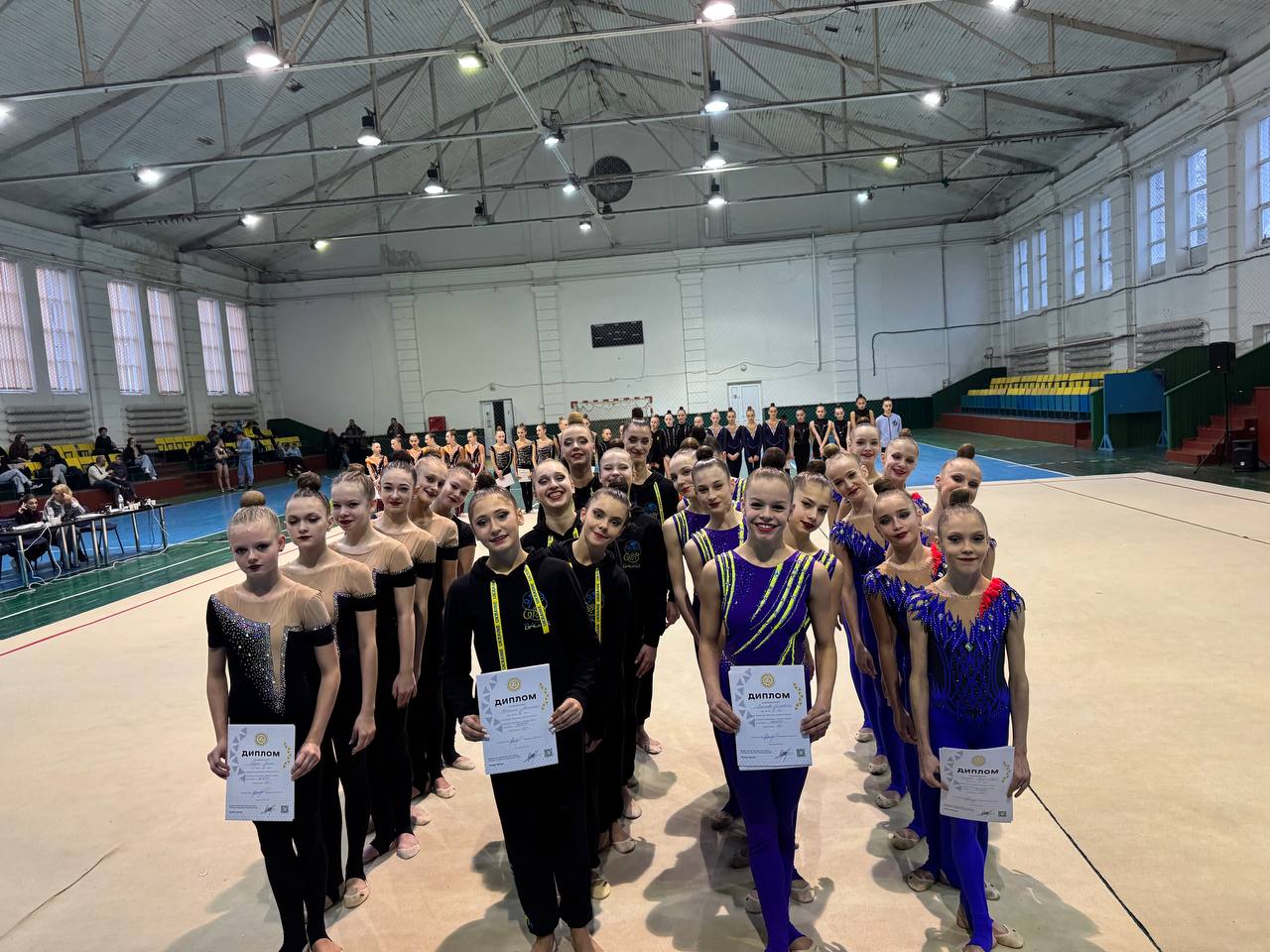 Командний чемпіонат Львівщини з художньої гімнастики зібрав рекордну кількість учасниць - 2