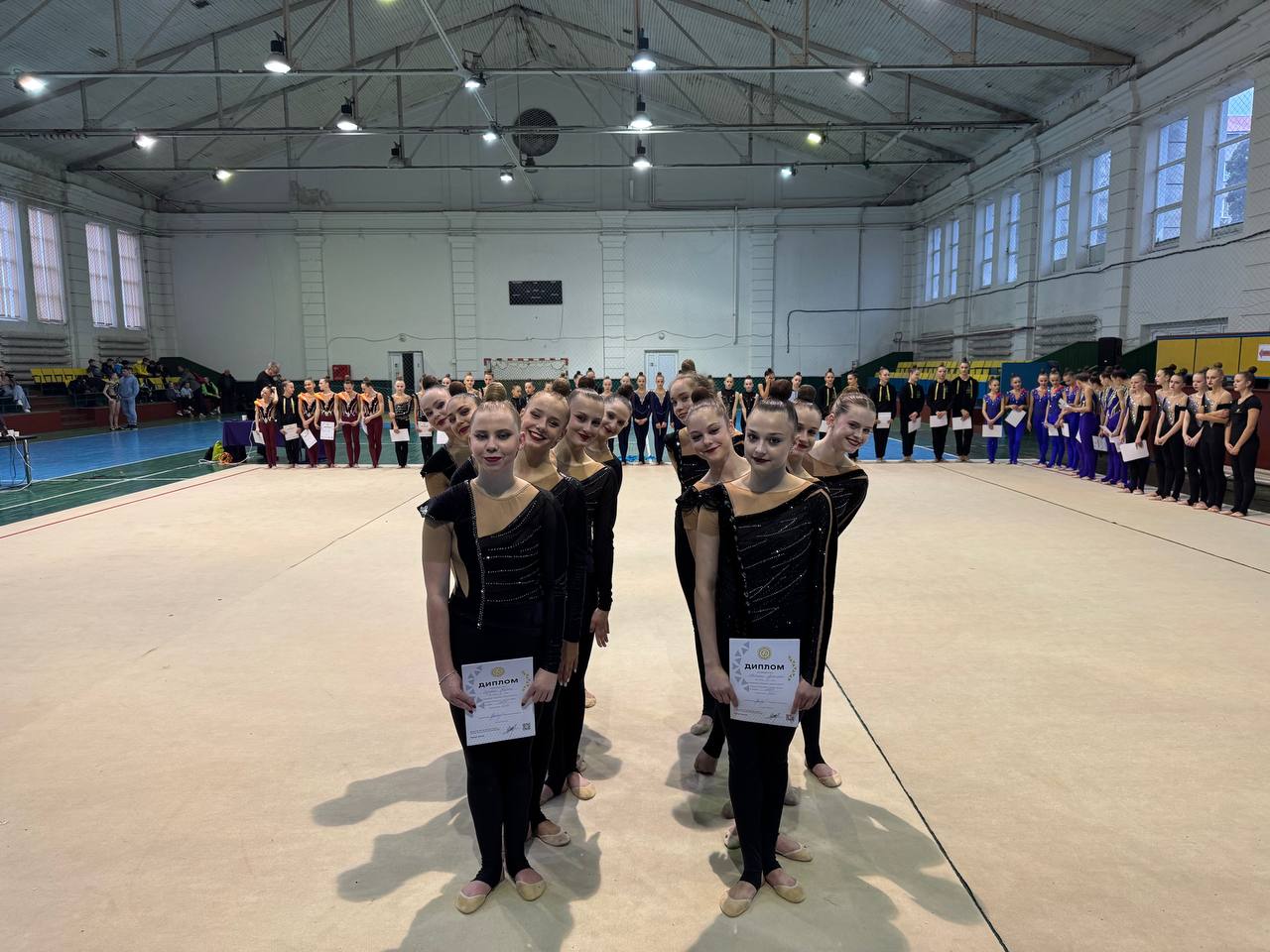 Командний чемпіонат Львівщини з художньої гімнастики зібрав рекордну кількість учасниць - 4