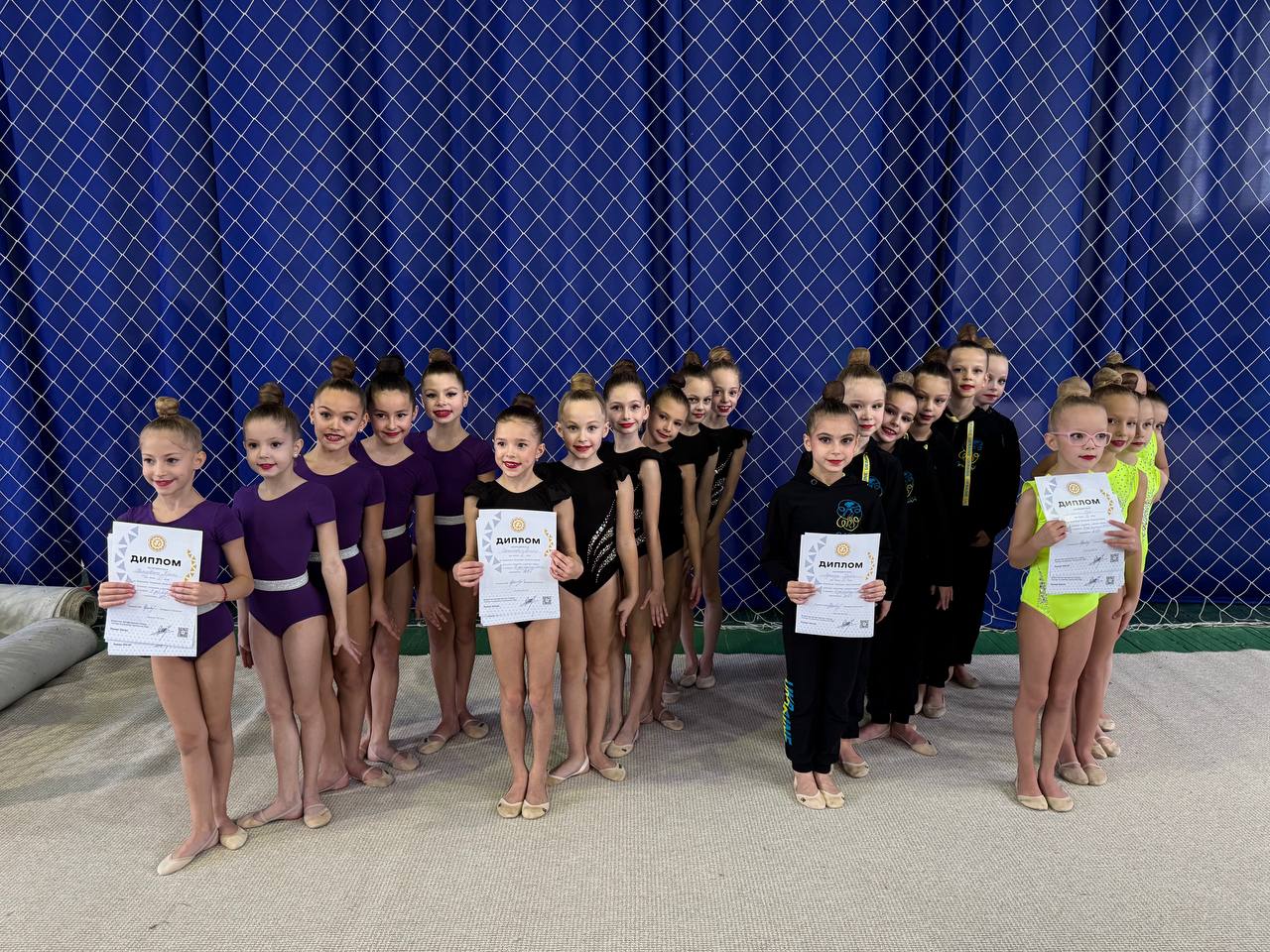 Командний чемпіонат Львівщини з художньої гімнастики зібрав рекордну кількість учасниць - 5