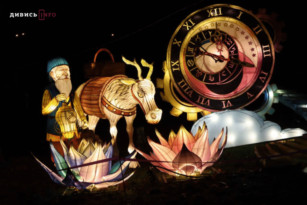 Семиметрові інсталяції: у Львові відкрили Парк Ліхтарів (фото) - 8