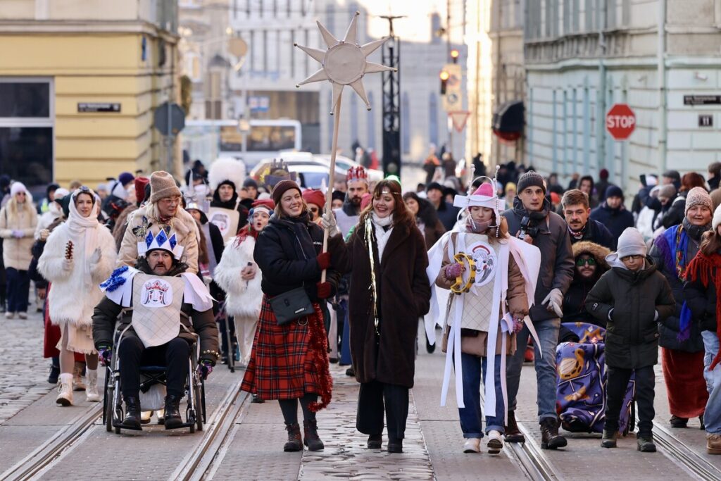 У Львові відбувся вертеп за участю акторів Театру Незламних і ветеранів - 2