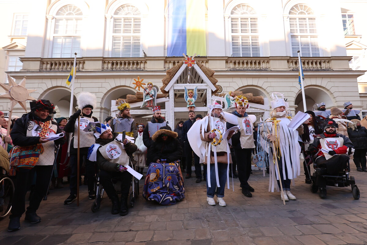 У Львові відбувся вертеп за участю акторів Театру Незламних і ветеранів - 6