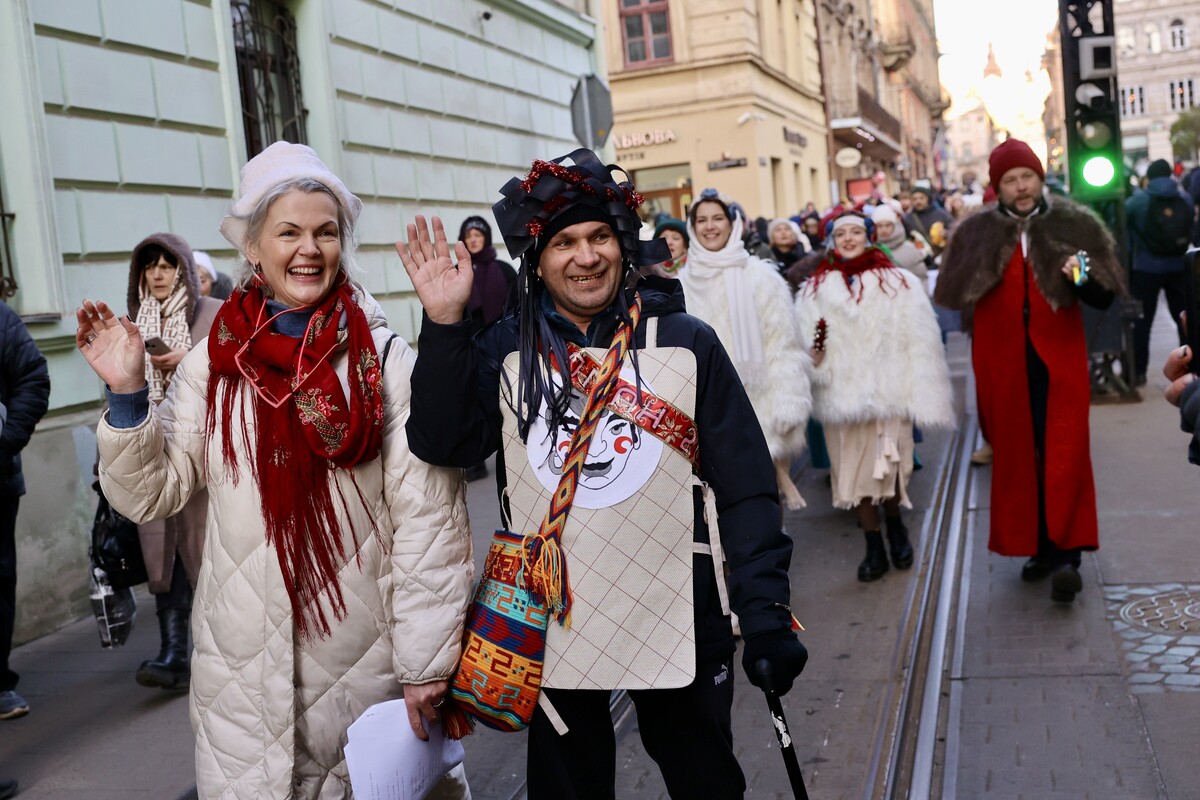 У Львові відбувся вертеп за участю акторів Театру Незламних і ветеранів - 10