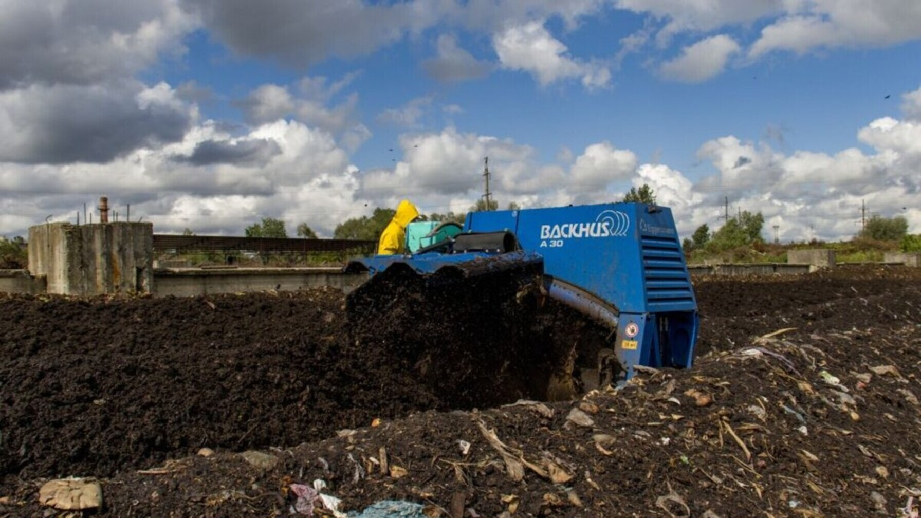 компостувальна машина