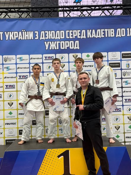 Львівські дзюдоїсти здобули дві медалі на чемпіонаті України з дзюдо серед кадетів - 1