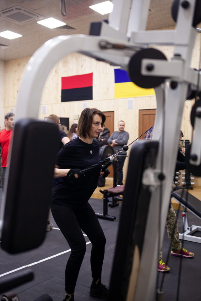 У Городку на Львівщині презентували оновлений спортивний простір для ветеранів - 2