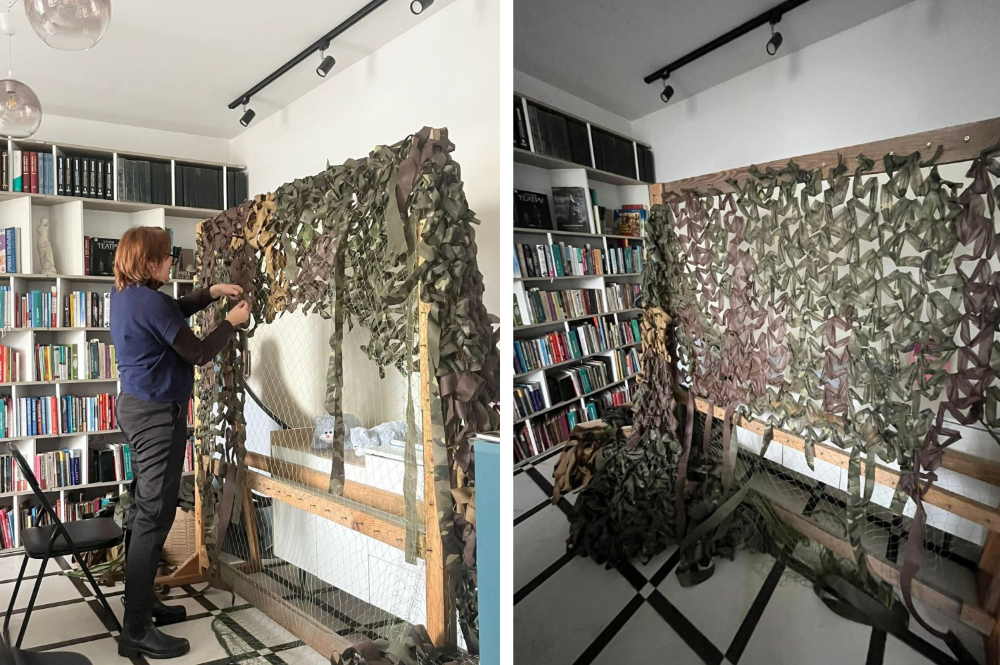 Де у Львівській громаді можна долучитися до плетіння маскувальних сіток на фронт - 1