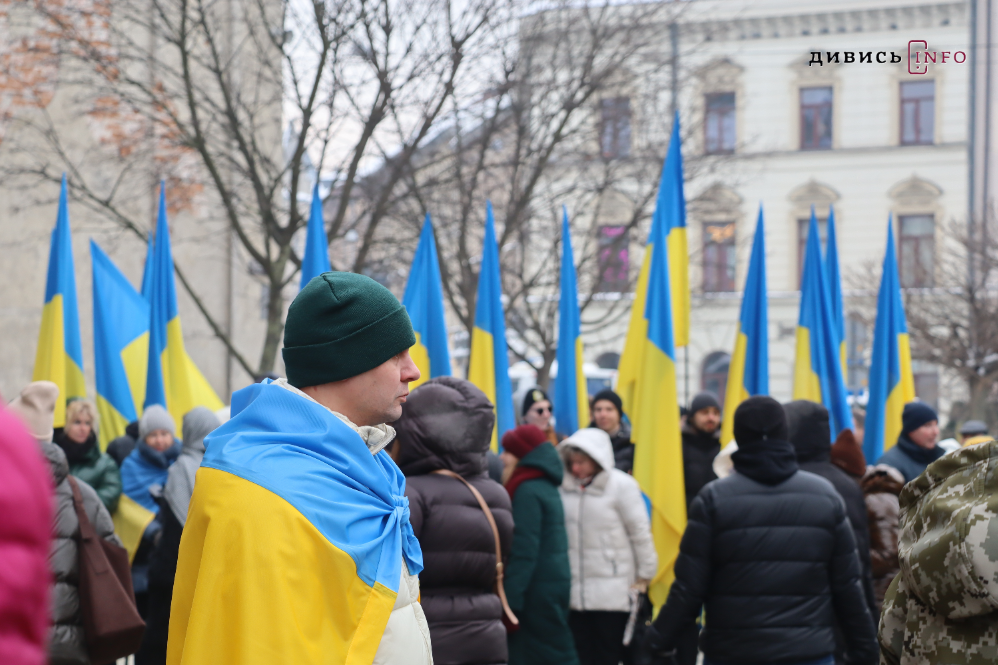 У Львові відзначили День Соборності України (фоторепортаж) - 5