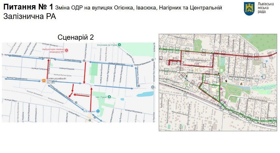Впорядкувати рух на кількох вулицях планують у Львівській громаді - 1