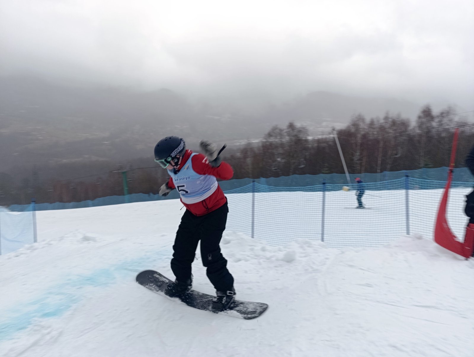 сноубордист