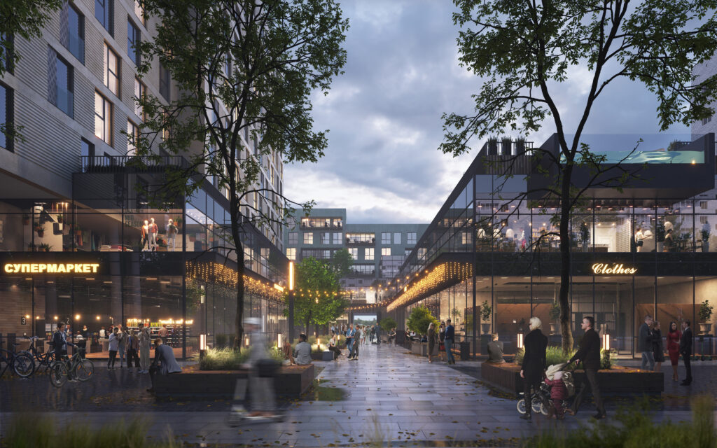 Ефект Cinematic: як новий ЖК перетворює околицю Львова на повноцінний city-center - 1