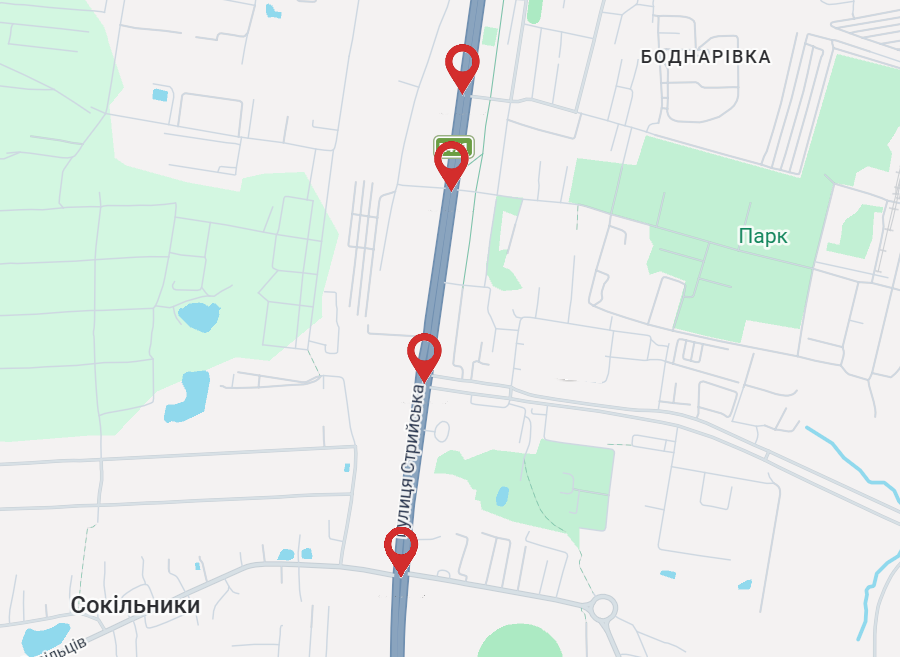 Які світлофорні режими діють у Львові та на яких локаціях - 4