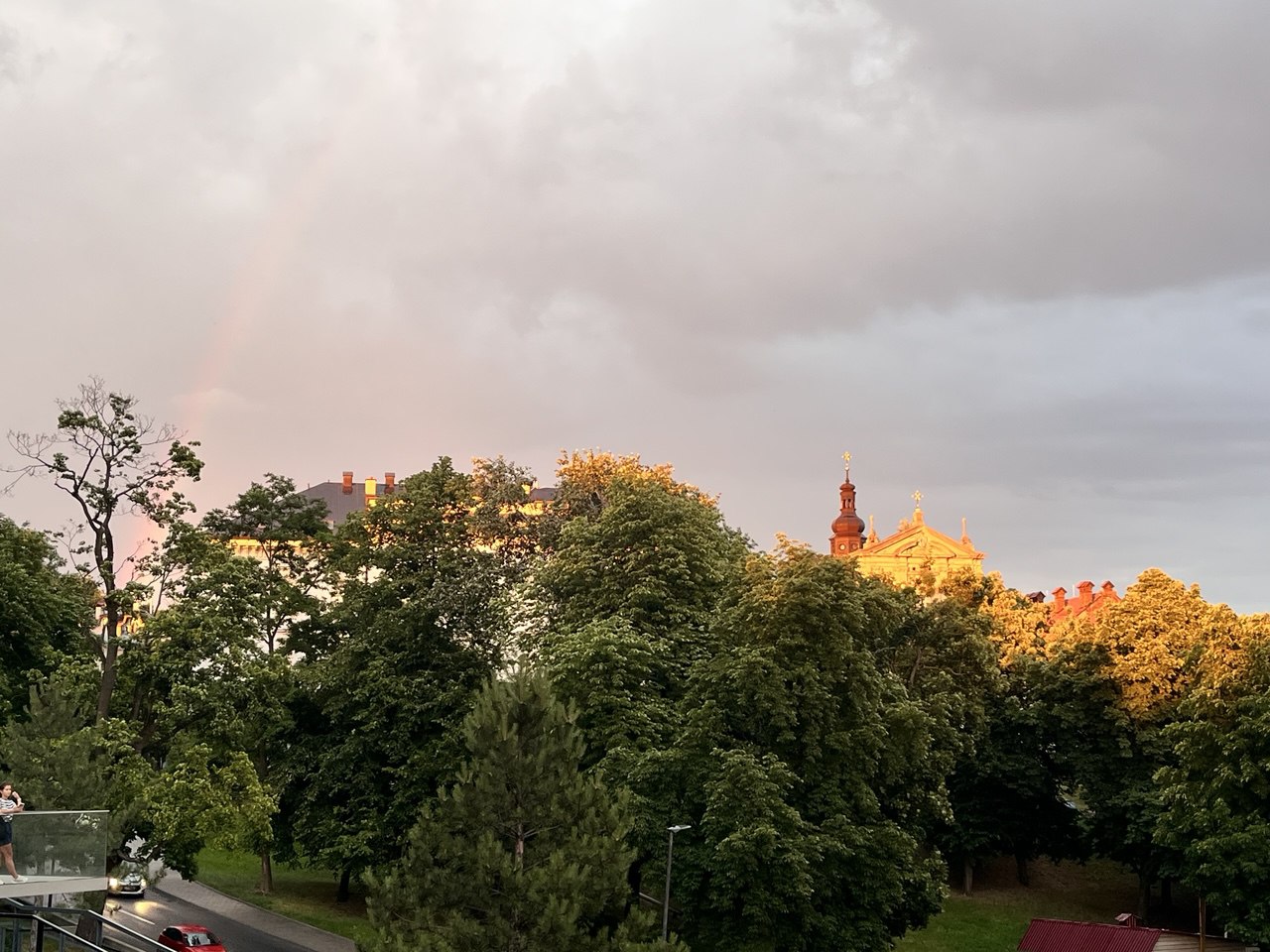 вид з меморіалу небесної сотні