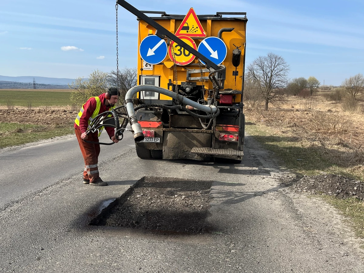 ремонт дороги