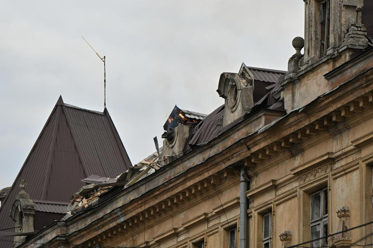 російський удар