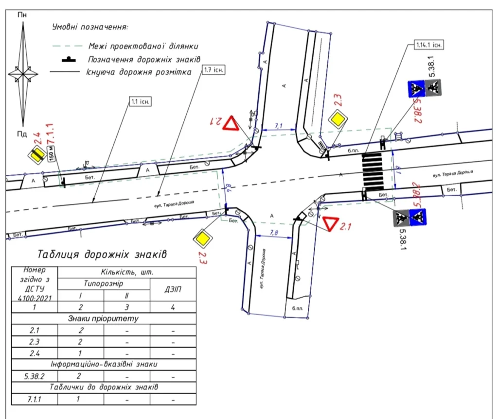 Поблизу Львова змінили рух на одному з перехресть - 1
