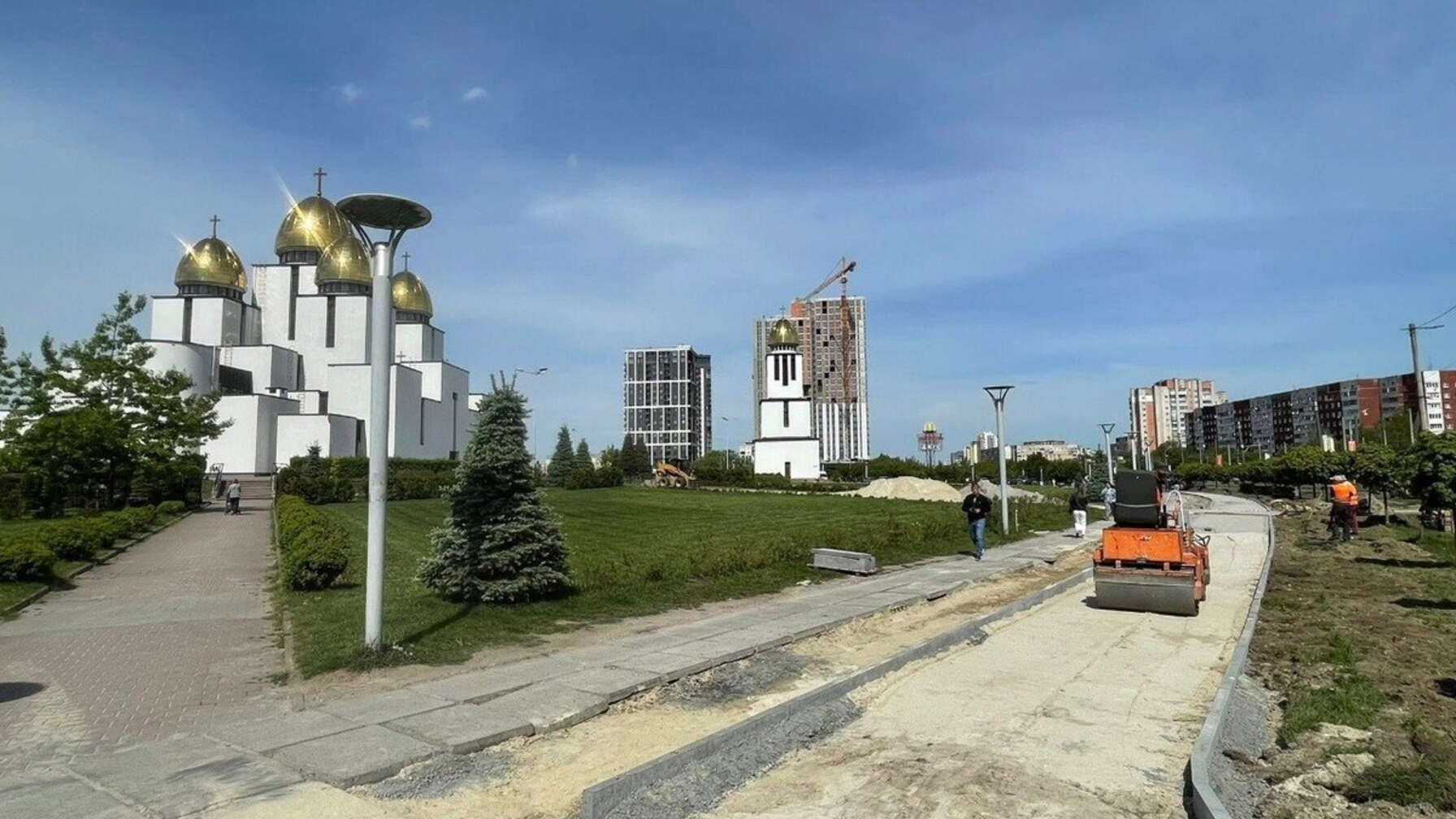 ремонт дороги