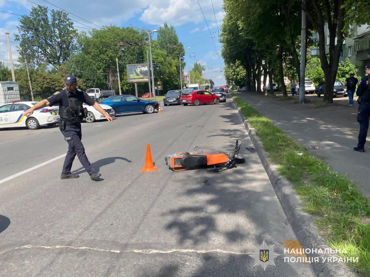 У Львівському районі в ДТП травмувалися мотоцикліст та велосипедист - 4