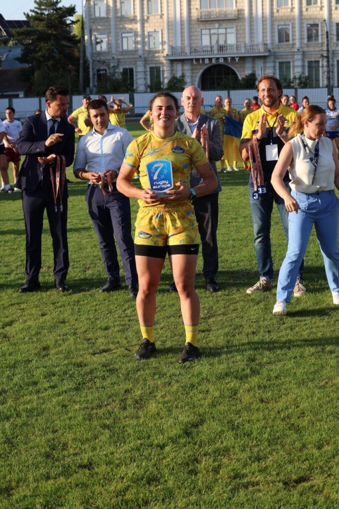 Жіноча збірна України з регбі-7 стала переможницею дивізіону Trophy Чемпіонату Європи - 3