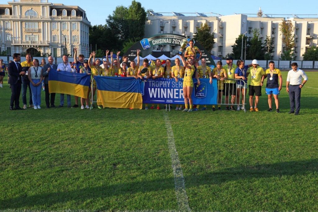 Жіноча збірна України з регбі-7 стала переможницею дивізіону Trophy Чемпіонату Європи - 1