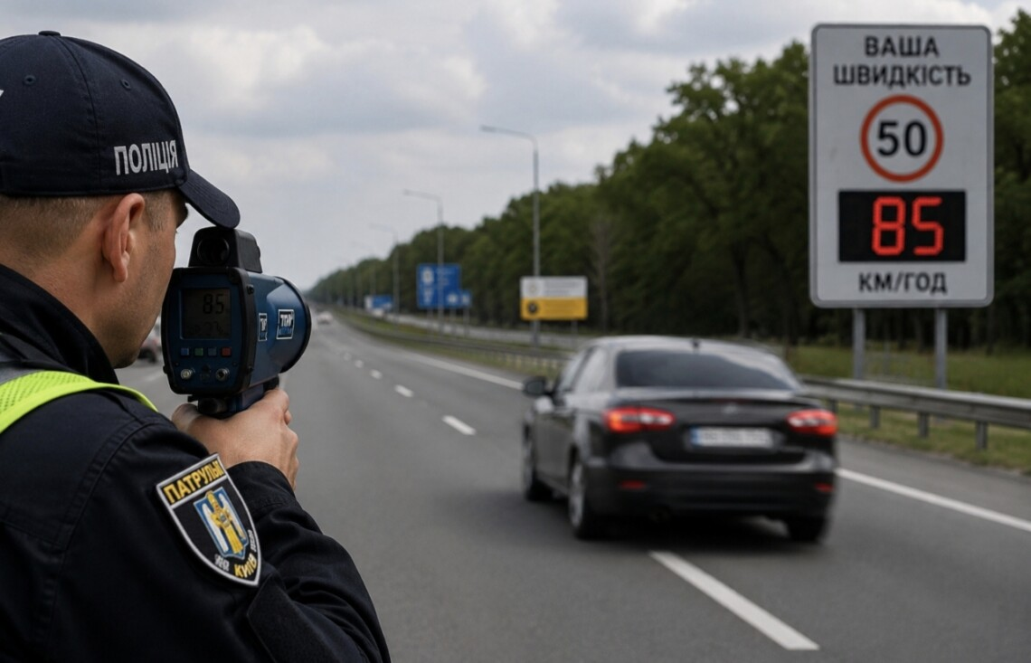 перевищення швидкості