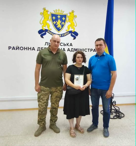 На Львівщині родинам полеглих захисників вручили «Комбатантські Хрести» - 1