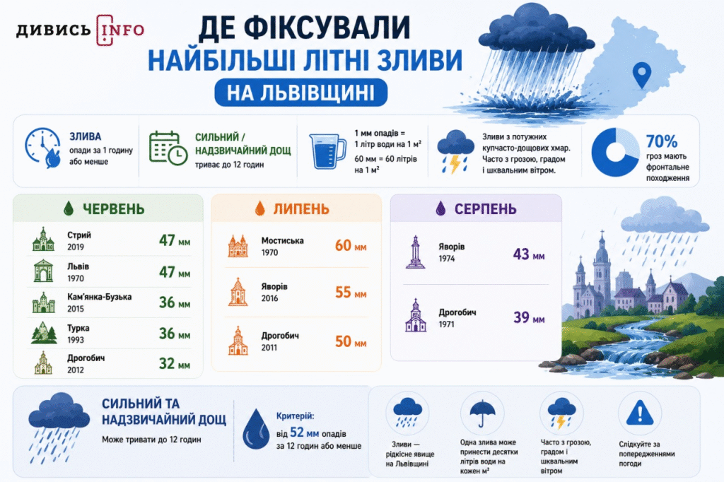 Майже 39°C: коли на Львівщині було найспекотніше літо та найбільші дощі - 2