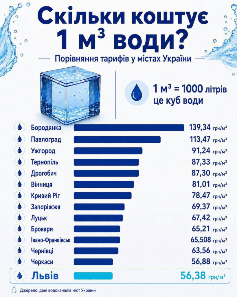 Від світла до води: як змінилися ціни на комунальні послуги у Львові - 2