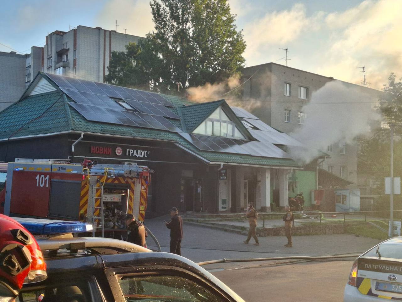 У Львові під час пожежі в аптеці загинула людина - 1