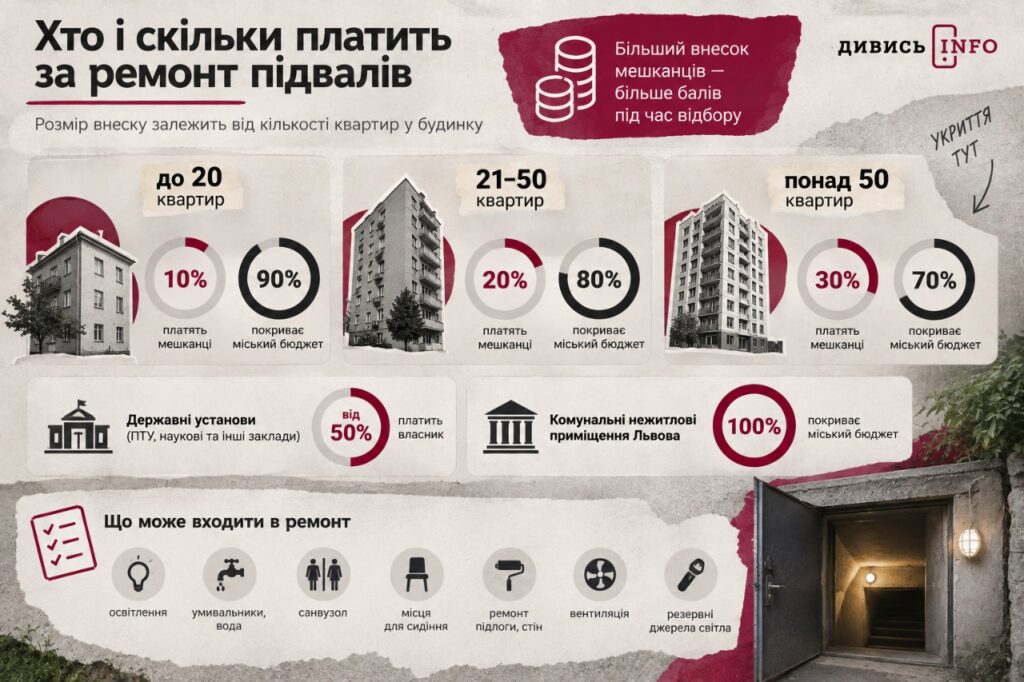 Підвали під укриття у Львові: як податися на програму і в чому проблема - 3
