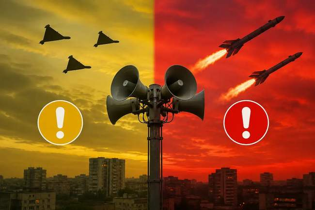 Нові рівні повітряної тривоги на Львівщині: що означають та що змінилося - 1