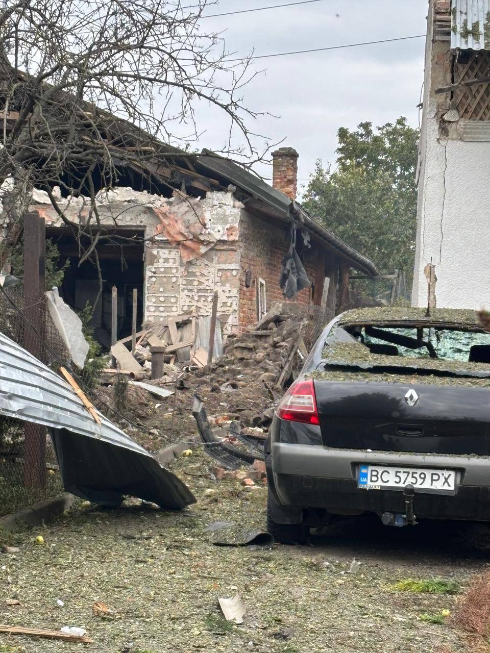 Наслідки російської атаки на Львівщину 13 жовтня 2026 року/Андрій Садовий